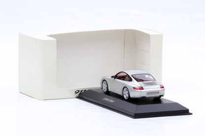 1:43 Minichamps Porsche 911 997 Carrera S silber 2005 WAP Dealer