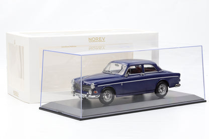 1:18 Norev Volvo Amazon 1966 Midnight blue + Vitrine 188740
