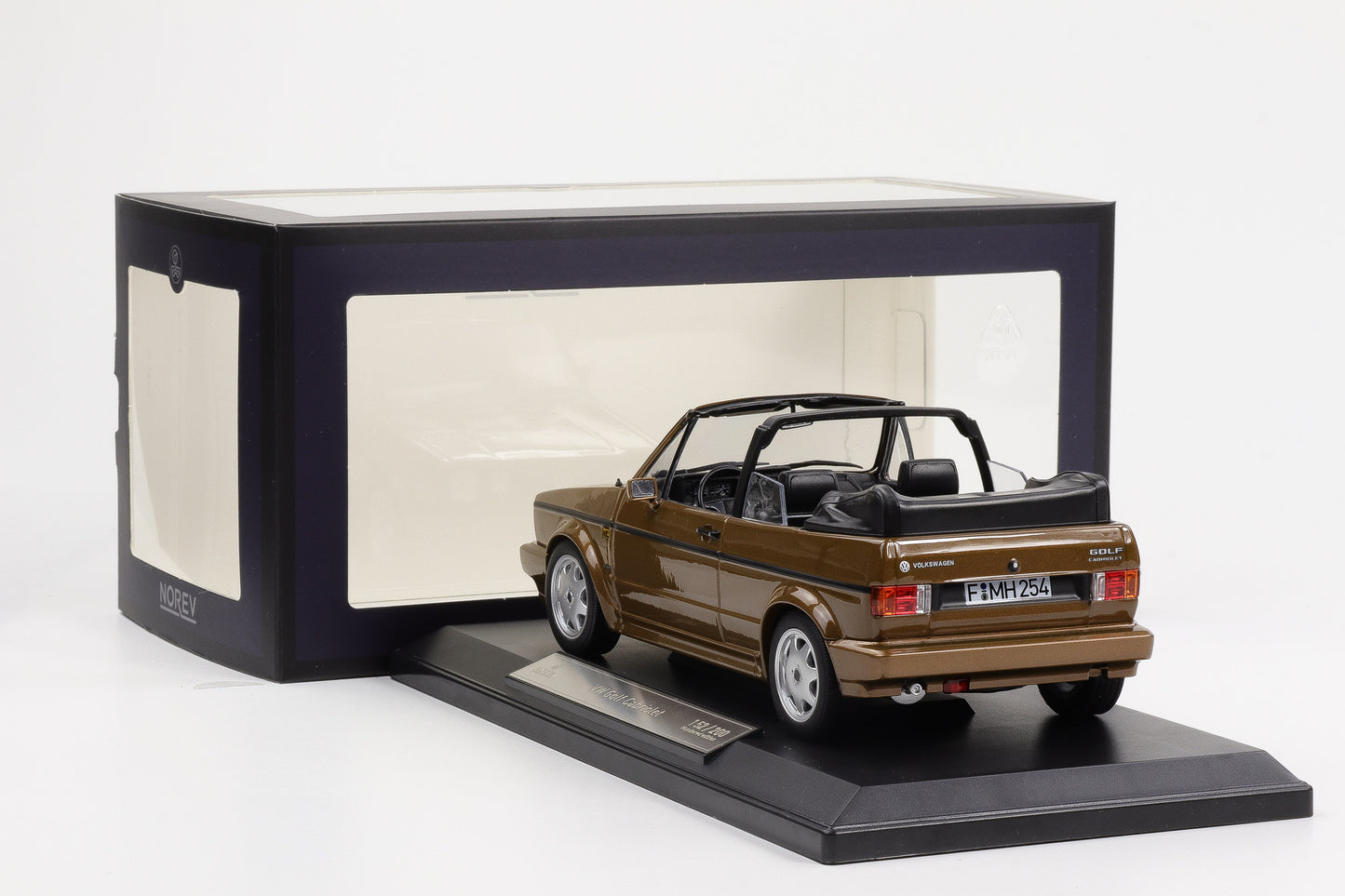 1:18 Norev Volkswagen VW Golf 1 Cabriolet 1992 Bronce metallic limited 200 pcs.