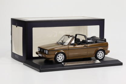 1:18 Norev Volkswagen VW Golf 1 Cabriolet 1992 Bronce metallic limited 200 pcs.