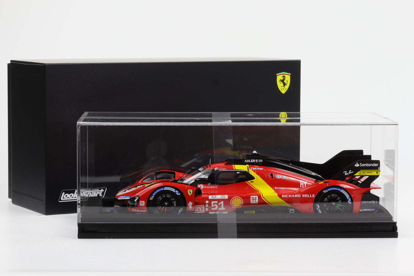 1:18 LookSmart Ferrari 499P #51 AF Corse Winner 24h Le Mans 2023 Guidi Calado OVP