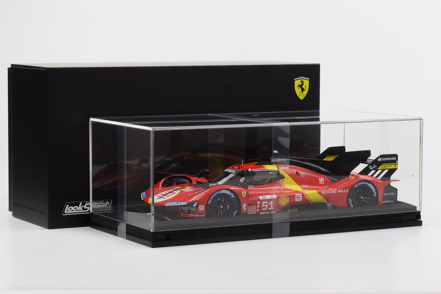 1:18 LookSmart Ferrari 499P #51 AF Corse Winner 24h Le Mans 2023 Guidi Calado OVP