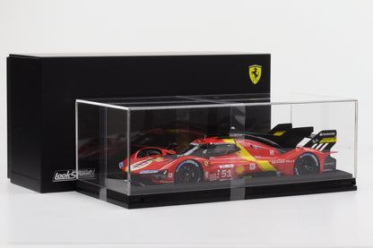 1:18 LookSmart Ferrari 499P #51 AF Corse Winner 24h Le Mans 2023 Guidi Calado OVP
