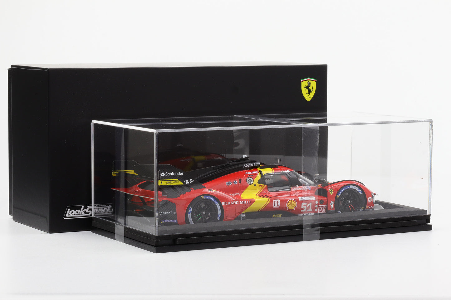 1:18 LookSmart Ferrari 499P #51 AF Corse Winner 24h Le Mans 2023 Guidi Calado OVP