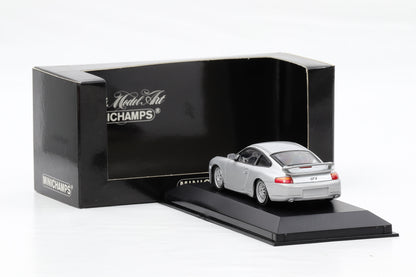 1:43 Minichamps Porsche 911 996 GT3 Street Car silber 1999