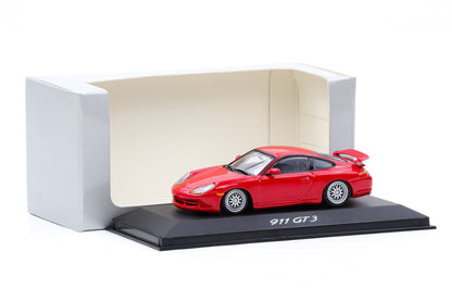 1:43 Minichamps Porsche 911 996 GT3 indischrot 1999 WAP Dealer