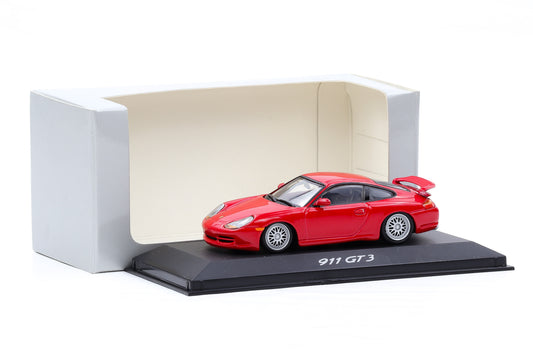 1:43 Minichamps Porsche 911 996 GT3 indischrot 1999 WAP Dealer