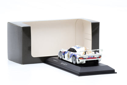 1:43 Minichamps Porsche 911 GT1 Porsche Black Window Mobil 1996 WAP Dealer