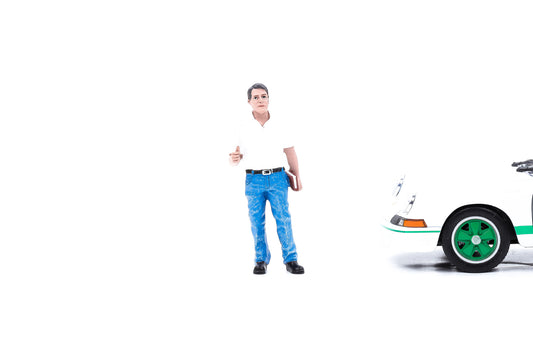1:24 Figur Auto-Mechaniker Figuren Werkstatt  Manager Tim American Diorama 77493