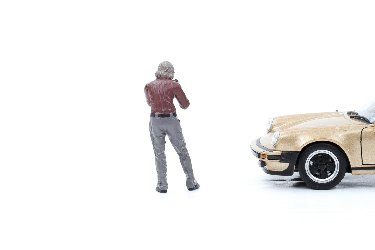 1:24 Figur Photographers Race Day Classic Fotograf Figuren Mann American Diorama 76384