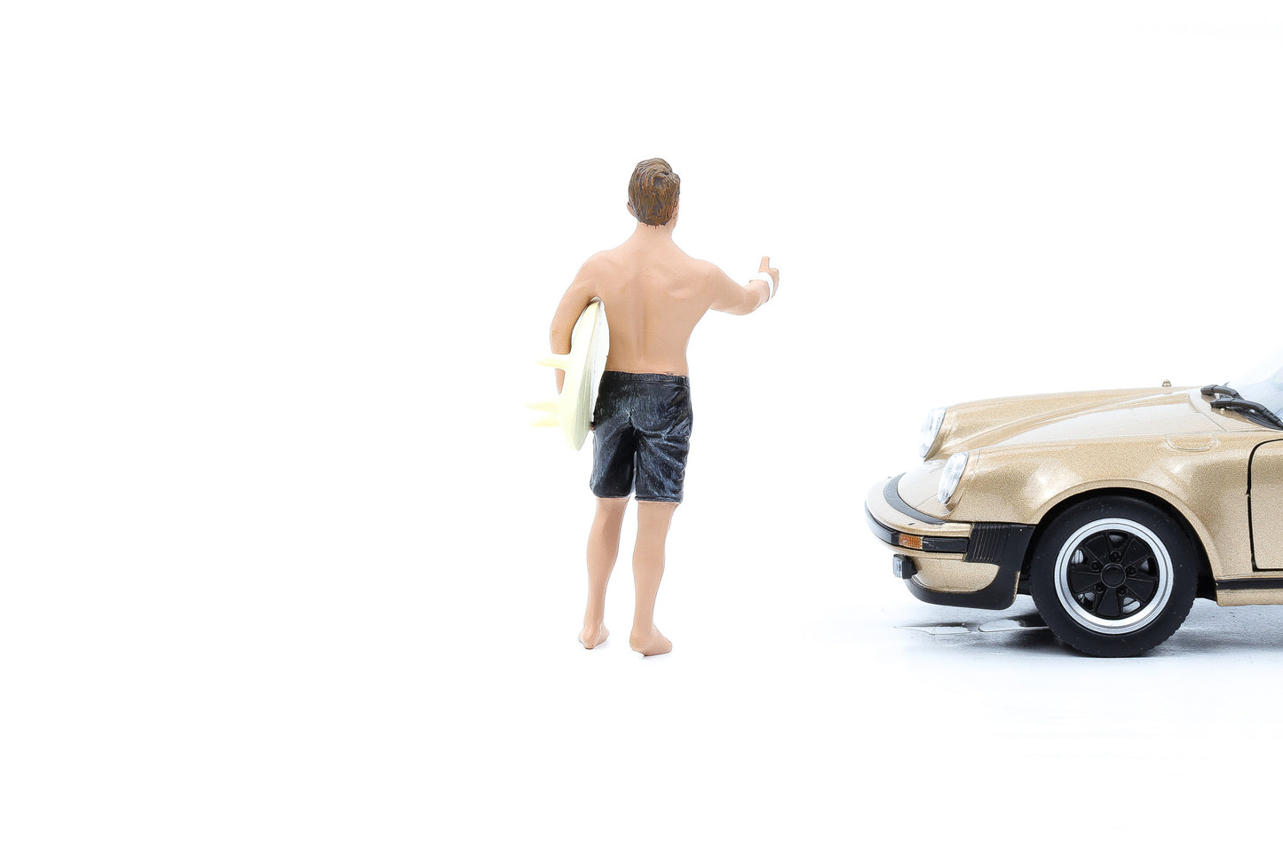 1:24 Figur Surfer Jay mit Board Figuren Mann American Diorama 77492