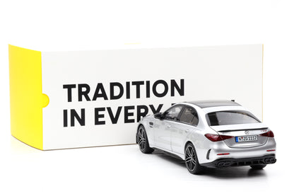 1:18 NZG Mercedes-Benz AMG C 63 S E Performance W206 hightech silber