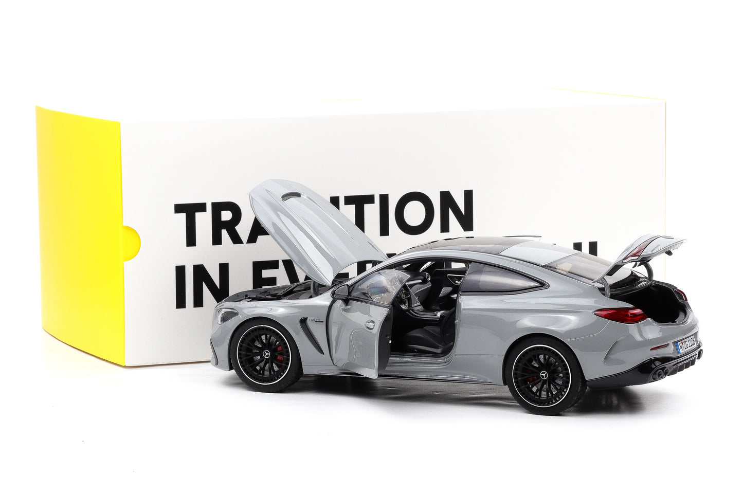 1:18 Mercedes-Benz AMG CLE 53 4Matic+ C236 alpin grey 2024 NZG
