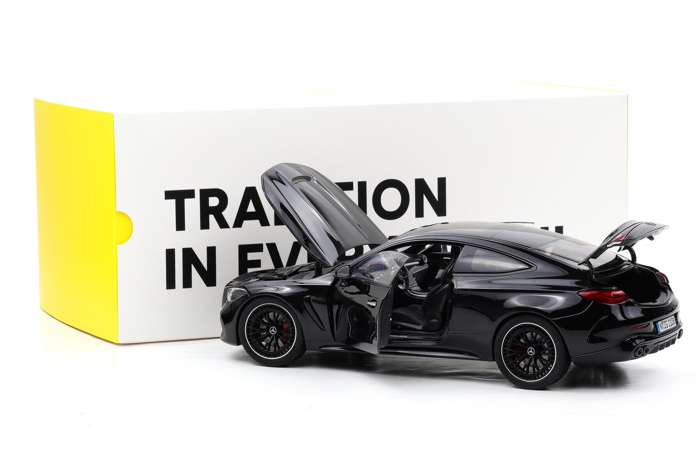 1:18 Mercedes-Benz AMG CLE 53 4Matic+ C236 obsidian black 2024 NZG