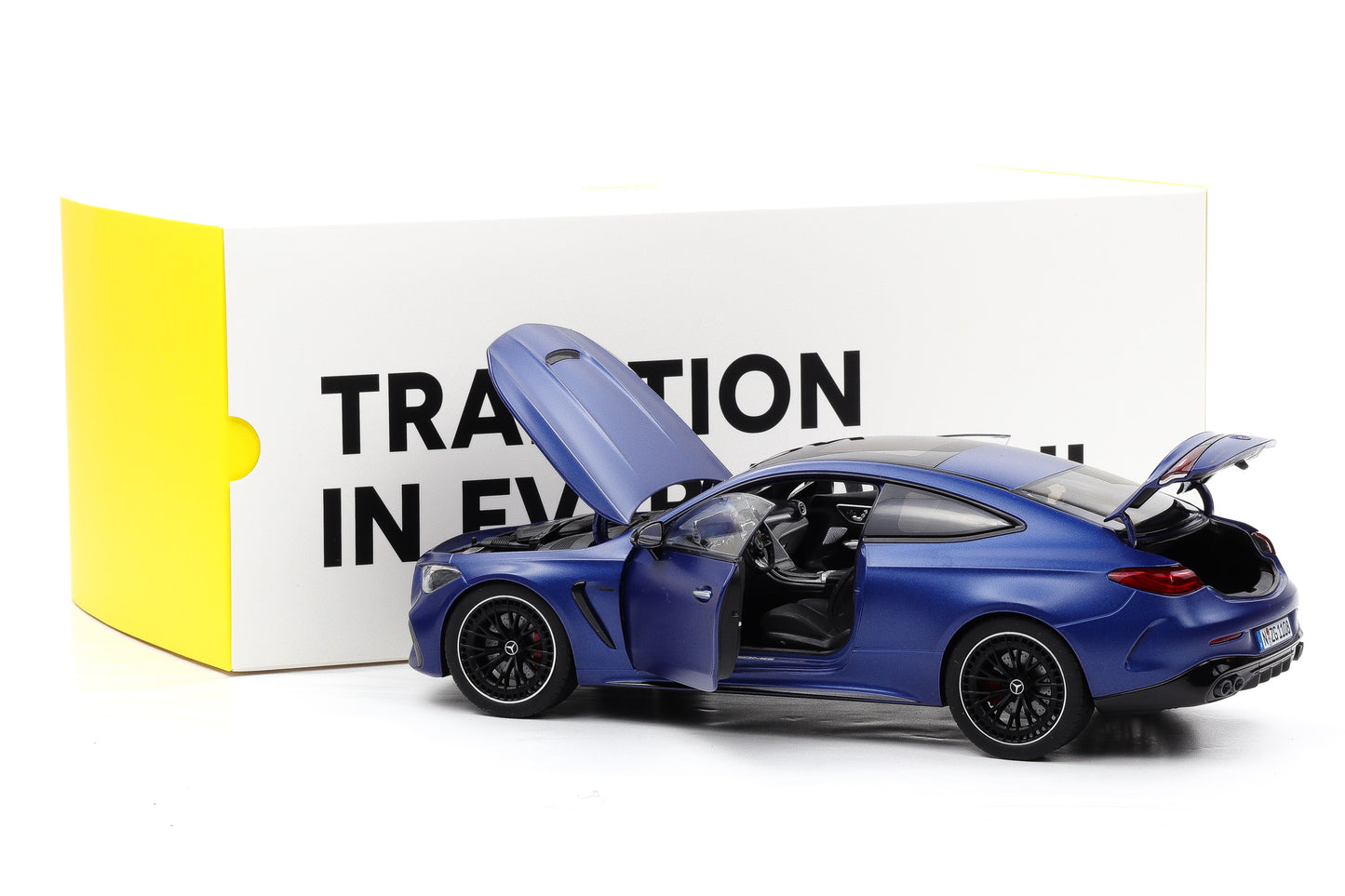 1:18 Mercedes-Benz AMG CLE 53 4Matic+ C236 spektralblau magno 2024 NZG