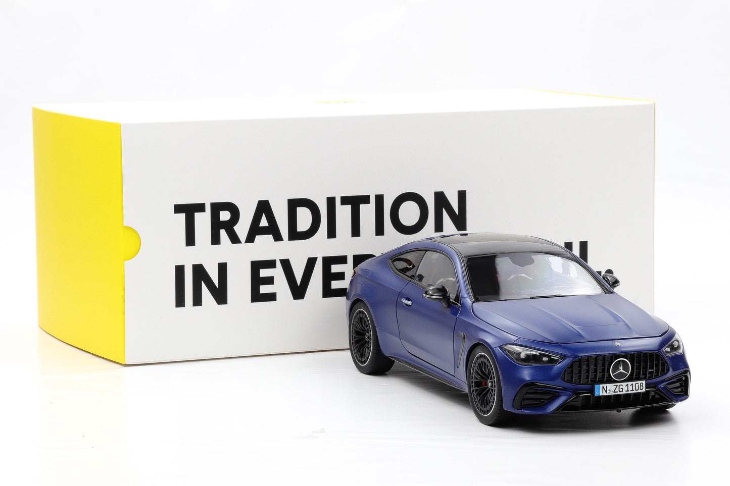 1:18 Mercedes-Benz AMG CLE 53 4Matic+ C236 spektralblau magno 2024 NZG