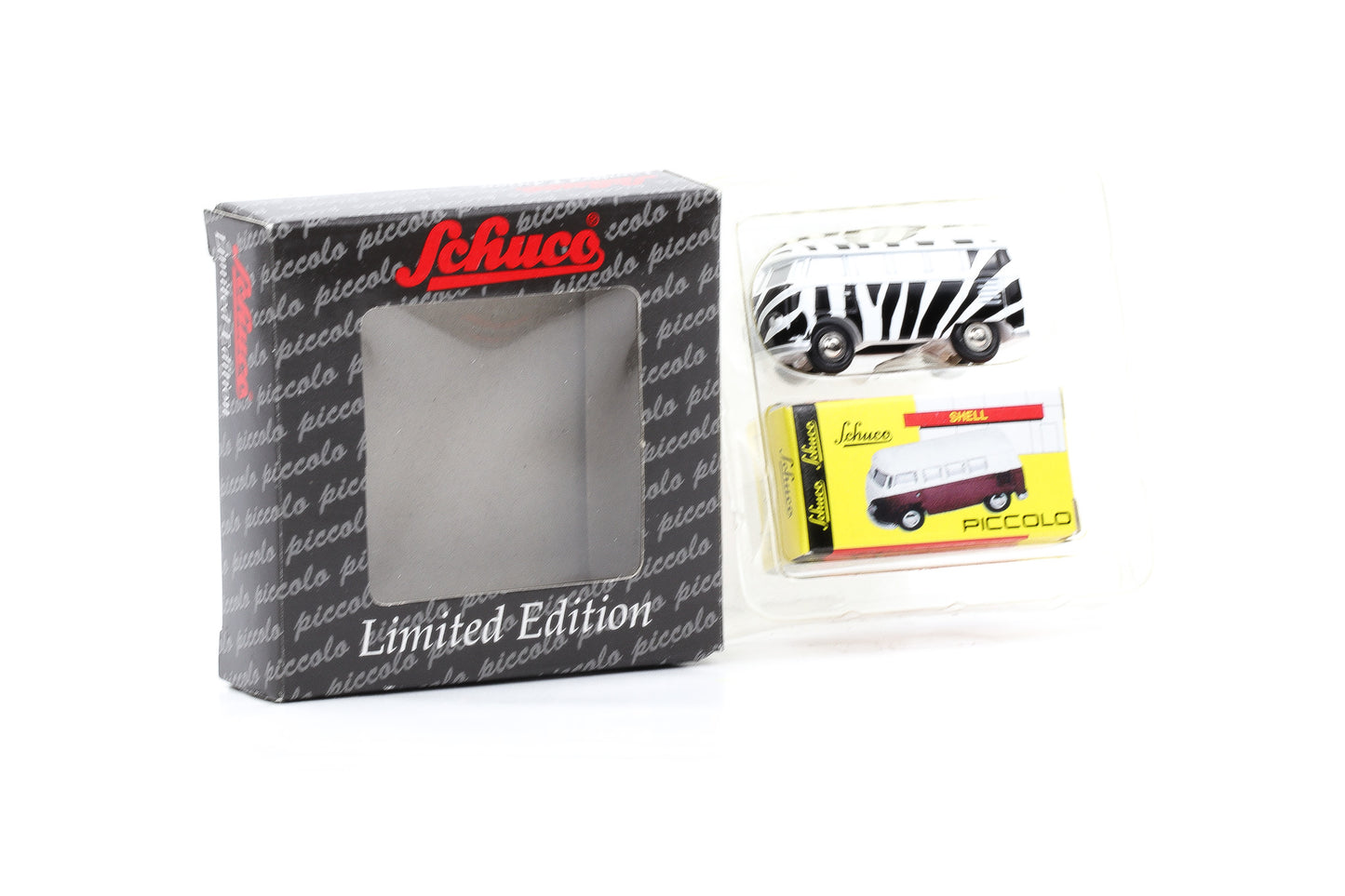 1:90 Schuco Piccolo VW T1 Bus Bulli Safari Zebra Limitiert Art. Nr. 01314