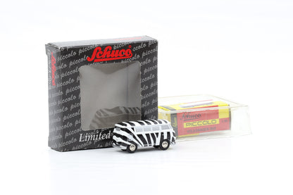 1:90 Schuco Piccolo VW T1 Bus Bulli Safari Zebra Limitiert Art. Nr. 01314