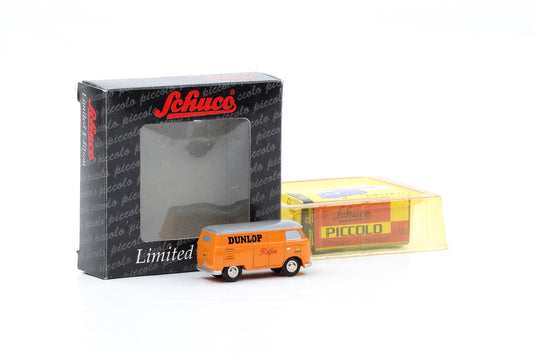 1:90 Schuco Piccolo VW T1 Bus Bulli Dunlop Reifen orange Limitiert Art.Nr. 01325