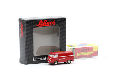 1:90 Schuco Piccolo VW T1 Bus Bulli Brandweer rot Limitiert Art.Nr. 01329