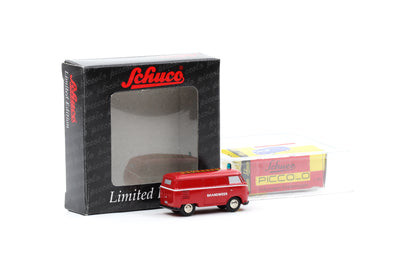 1:90 Schuco Piccolo VW T1 Bus Bulli Brandweer rot Limitiert Art.Nr. 01329
