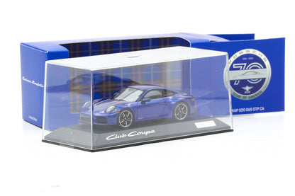 1:43 Spark Porsche 911 992.2 Carrera America Club Coupe 70 Years WAP Dealer