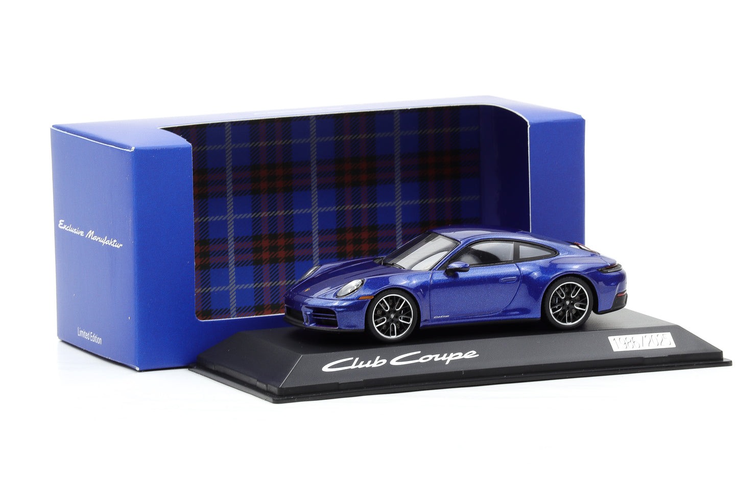 1:43 Spark Porsche 911 992.2 Carrera America Club Coupe 70 Years WAP Dealer
