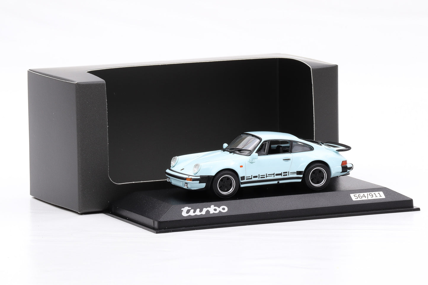 1:43 Minichamps Porsche 911 (930) Turbo - 50 Jahre / Singapur WAP Dealer