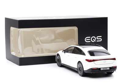 1:18 NZG Mercedes EQS V297 Limousine opalite white bright matt DEALER NEU