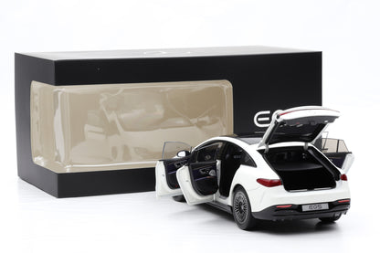 1:18 NZG Mercedes EQS V297 Limousine opalite white bright matt DEALER NEU
