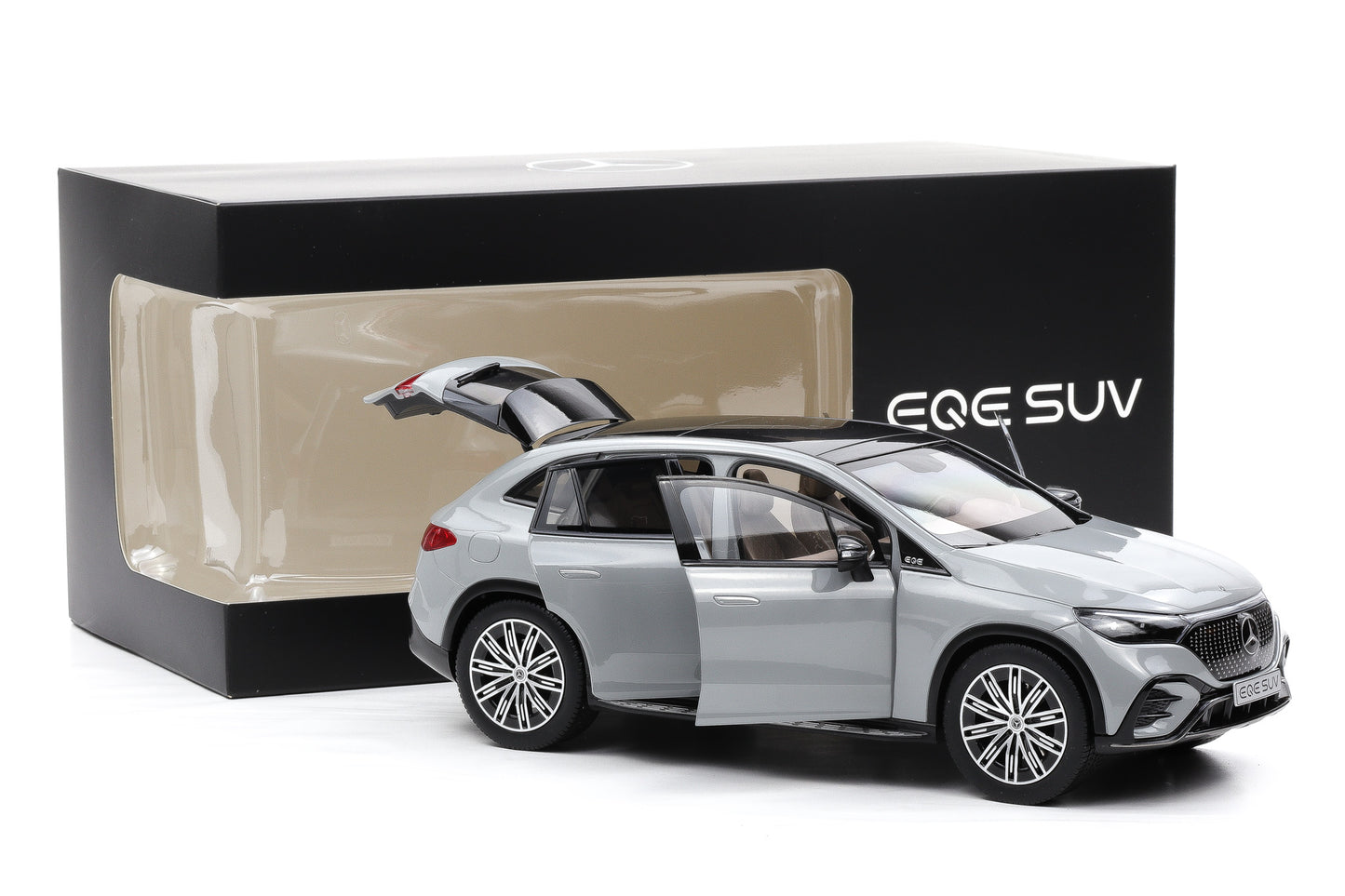 1:18 Mercedes-Benz EQ EQE SUV X294 2023 alpingrau uni NZG Dealer
