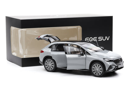 1:18 Mercedes-Benz EQ EQE SUV X294 2023 alpingrau uni NZG Dealer