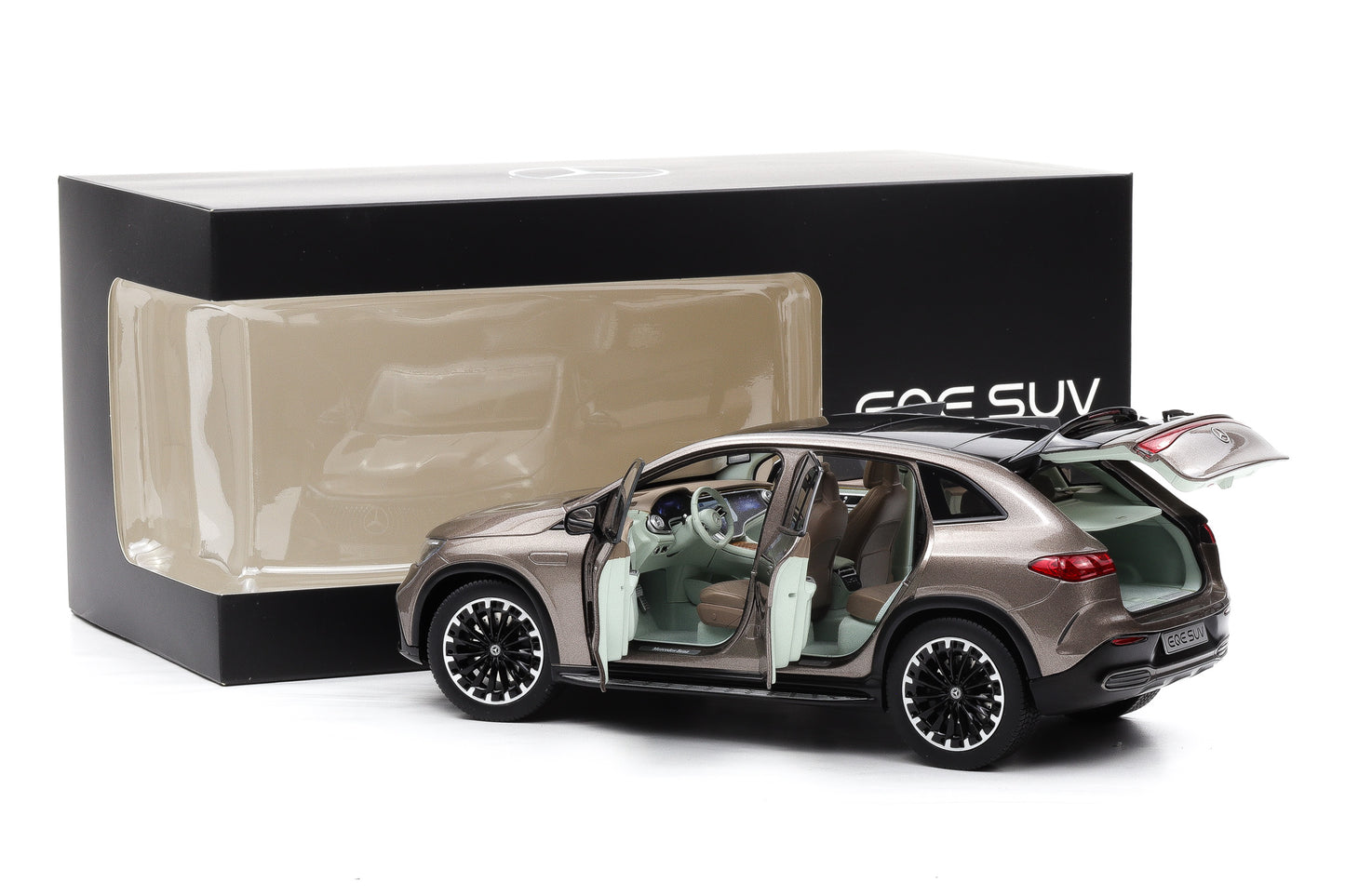 1:18 Mercedes-Benz EQ EQE SUV X294 2023 samtbraun NZG Dealer