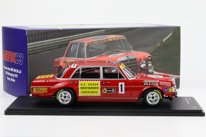 1:18 Werk83 Mercedes-Benz AMG 300 SEL 6.8 #1 24h Nürburgring 1972 Heyer Betzler