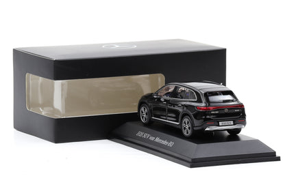 1:43 Spark Mercedes-Benz EQS SUV X296 Obsidianschwarz 2022 Dealer B66960589