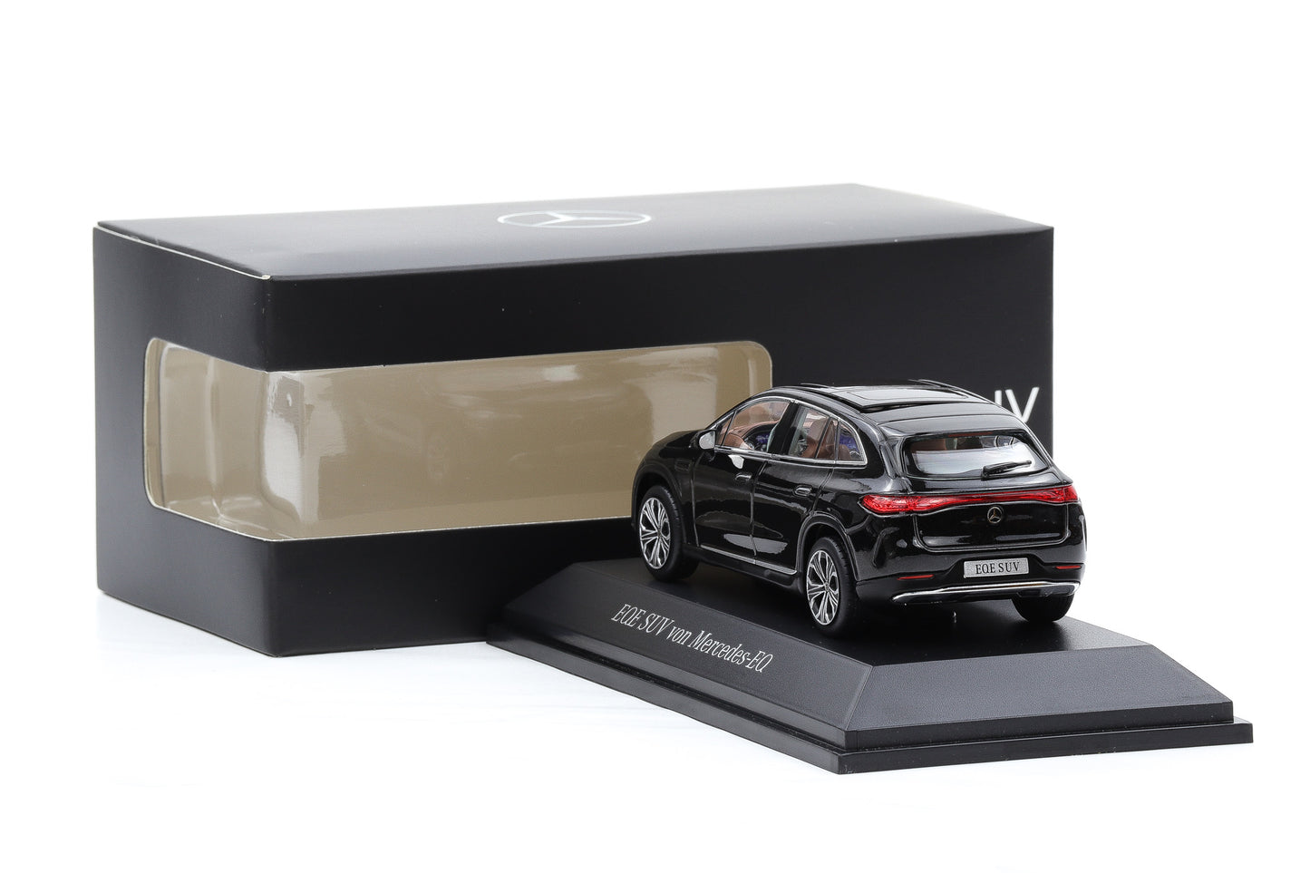 1:43 Spark Mercedes-Benz EQE SUV X294 Obsidianschwarz 2023 Dealer B66960834
