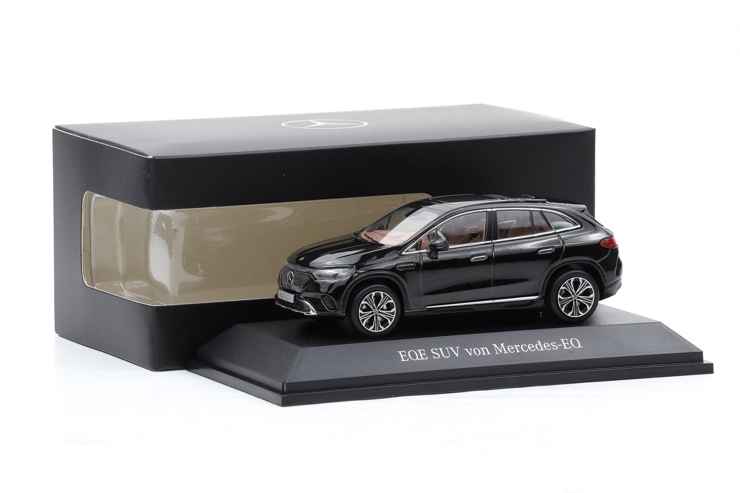 1:43 Spark Mercedes-Benz EQE SUV X294 Obsidianschwarz 2023 Dealer B66960834