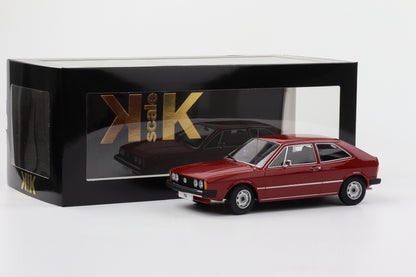 1:18 KK-Scale Volkswagen VW Scirocco TS Sportcoupe MK1 1976 dunkelrot