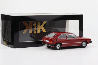 1:18 KK-Scale Volkswagen VW Scirocco TS Sportcoupe MK1 1976 dunkelrot