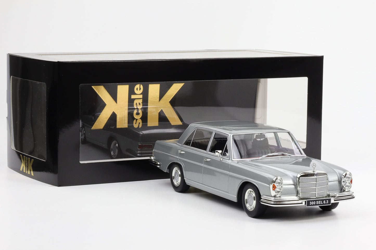 1:18 Mercedes-Benz 300 SEL 6.3 W109 1967-1972 silber KK-Scale diecast