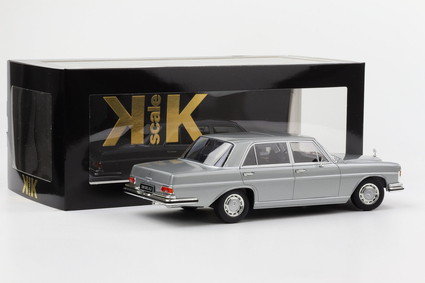 1:18 Mercedes-Benz 300 SEL 6.3 W109 1967-1972 silber KK-Scale diecast