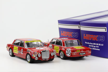 1:18 Werk83 Mercedes-Benz AMG 300 SEL 6.8 Set Rote Sau #1 #35 Spa Nürburgring