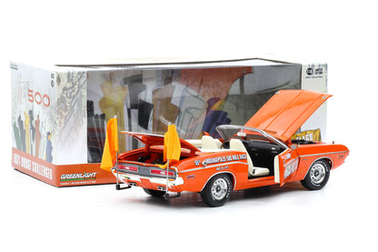 1:18 Greenlight 1971 Dodge Challenger Convertible 55th Indianapolis Pace Car