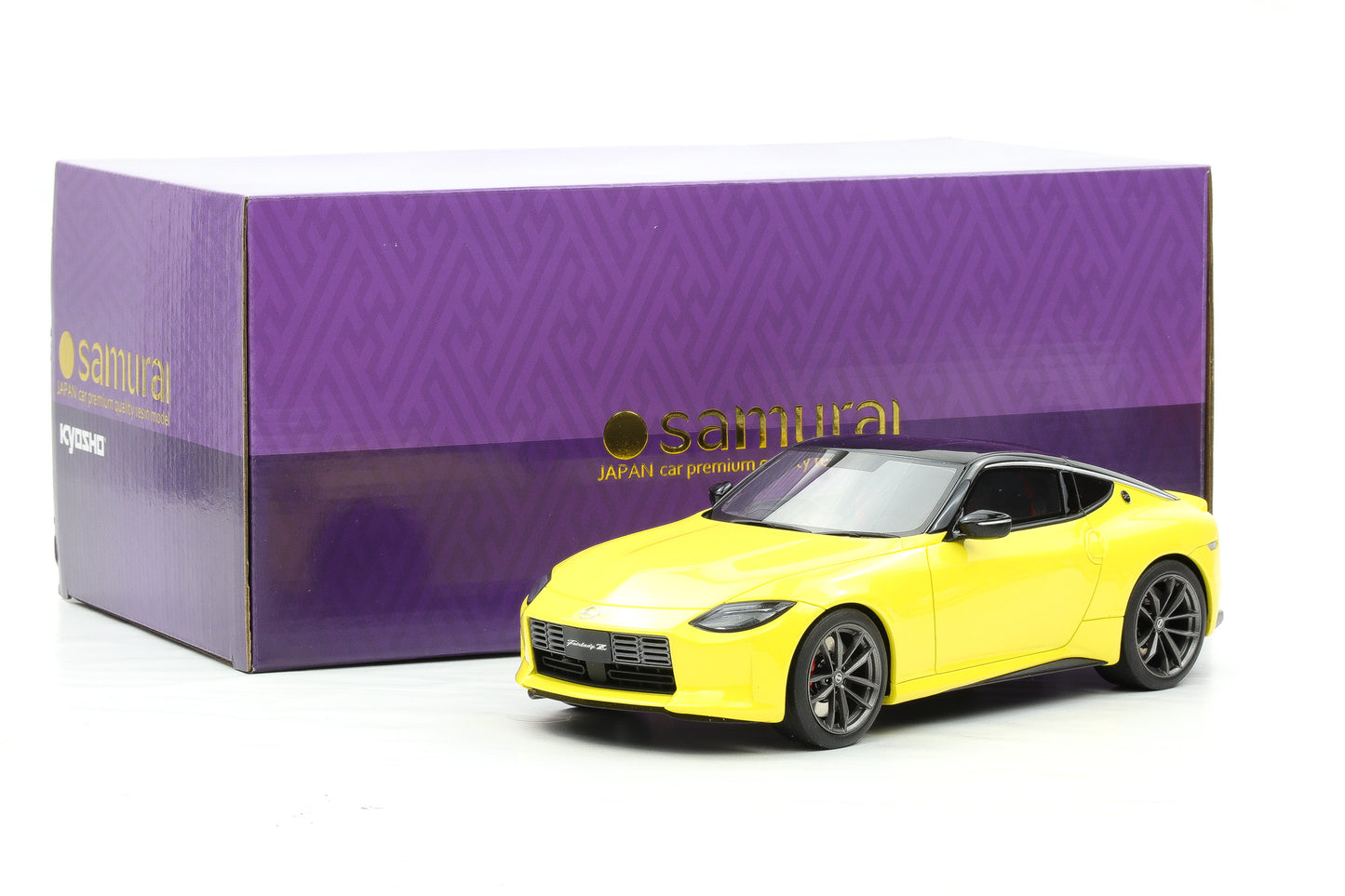 1:18 Kyosho Samurai Nissan Fairlady Z Version ST Coupe yellow 2023