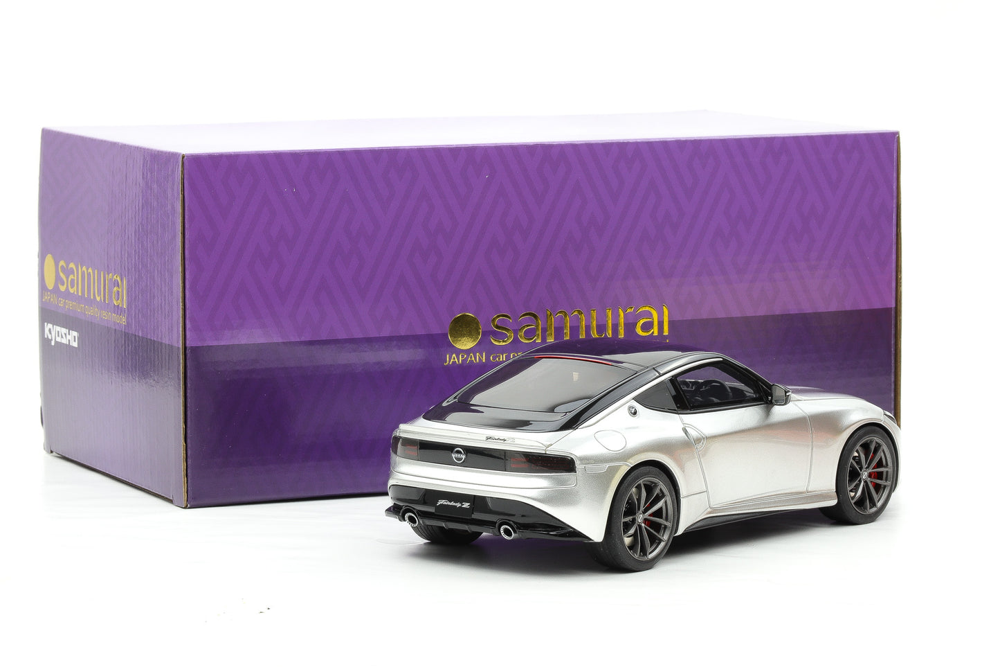 1:18 Kyosho Samurai Nissan Fairlady Z Version ST Coupe silver metallic 2023