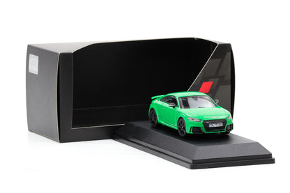 1:43 iScale Audi TT RS 8S 2.5 TFSI Coupe 2017 grün Dealer 501.16.104.32