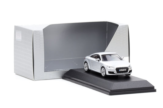 1:43 Kyosho Audi TT 8S Coupe 2015 Florettsilber Dealer 5011400413