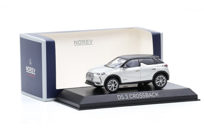1:43 Norev Citroen DS 3 Crossback E-Tense 2019 pearl & black roof
