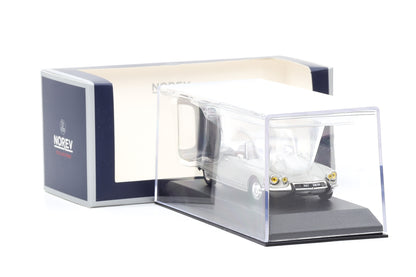 1:43 Norev Citroen DS 19 Cabriolet pearl grey 1965 Dach abnehmbar 157084