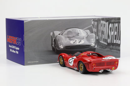 1:18 Ferrari 330 P3 Spider #27 24H Le Mans 1966 Ginther Rodriguez WERK83 diecast